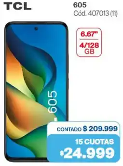 Naldo Lombardi Tcl 605 oferta
