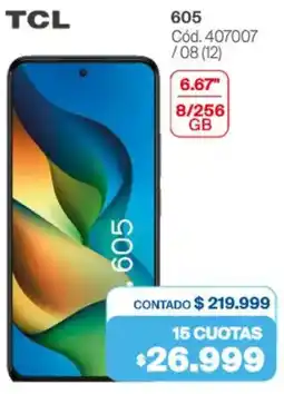 Naldo Lombardi Tcl 605 oferta