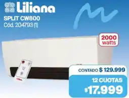 Naldo Lombardi Liliana split CW800 oferta