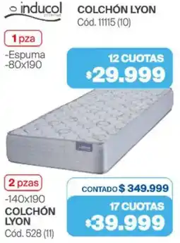 Naldo Lombardi Colchon lyon oferta