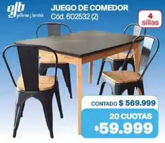 Juego de comedor