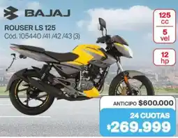 Naldo Lombardi Bajaj rouser ls 125 oferta
