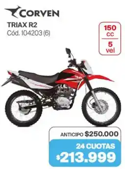 Naldo Lombardi Corven triax r2 oferta