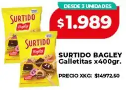 Supermayorista Vital Bagley surtido galletitas oferta