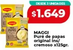 Supermayorista Vital Maggi puré de papas original ins/ cremoso oferta