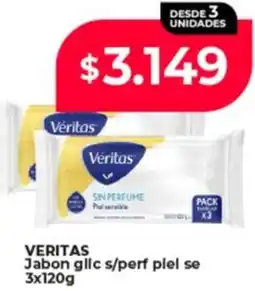 Supermayorista Vital Veritas jabon glic s/perf piel se oferta