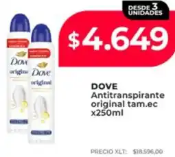 Supermayorista Vital Dove antitranspirante original tam.ec oferta