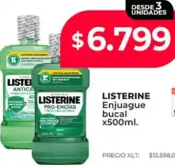 Supermayorista Vital Listerine enjuague bucal oferta
