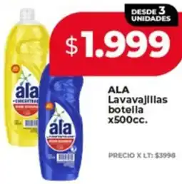 Supermayorista Vital Ala lavavajillas botella oferta