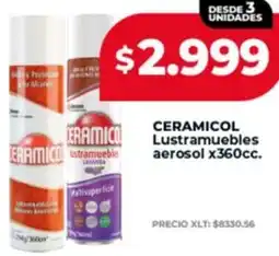 Supermayorista Vital Ceramicol lustramuebles aerosol oferta