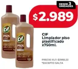 Supermayorista Vital Cif limpiador piso plastificado oferta