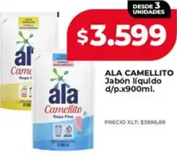 Supermayorista Vital Ala camellito jabón líquido d/p. oferta