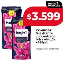 Supermayorista Vital Comfort suavizante concentrado brisa ele.d/p. oferta