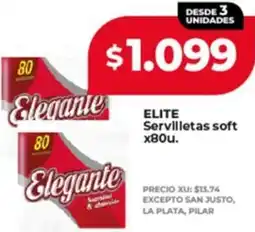 Supermayorista Vital Elite servilletas soft oferta