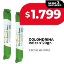 Supermayorista Vital Golondrina velas oferta