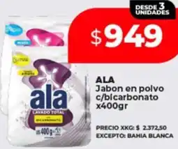 Supermayorista Vital Ala jabon en polvo c/bicarbonato oferta