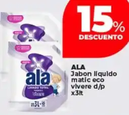 Supermayorista Vital Ala jabon liquido matic eco vivere d/p oferta