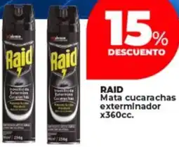 Supermayorista Vital Raid mata cucarachas exterminador oferta