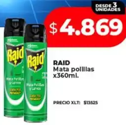 Supermayorista Vital Raid mata polillas oferta