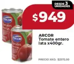 Supermayorista Vital Arcor tomate entero lata oferta
