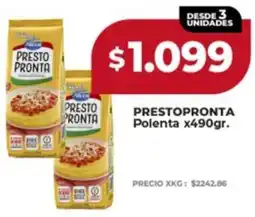 Supermayorista Vital Prestopronta polenta oferta