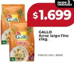 Supermayorista Vital Gallo arroz largo fino oferta