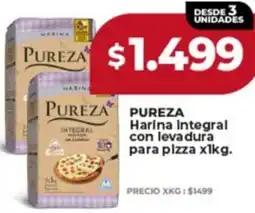 Supermayorista Vital Pureza harina integral con levadura para pizza oferta