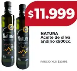 Supermayorista Vital Natura aceite de oliva andino oferta