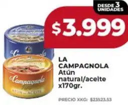 Supermayorista Vital La campagnola atún natural/acelte oferta