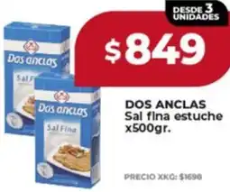 Supermayorista Vital Dos anclas sal fina estuche oferta