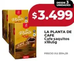 Supermayorista Vital La planta de café saquitos oferta