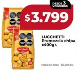 Supermayorista Vital Lucchetti premezcla chipa oferta