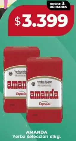 Supermayorista Vital Amanda yerba selección oferta