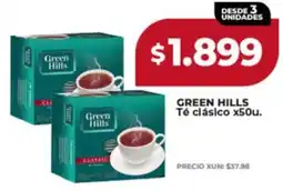 Supermayorista Vital Green hills té clásico oferta