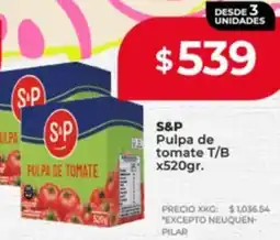 Supermayorista Vital S&P pulpa de tomate t/b oferta