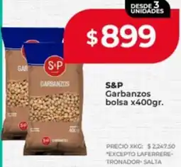 Supermayorista Vital S&P garbanzos bolsa oferta