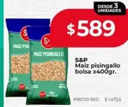 Supermayorista Vital S&P maiz pisingallo bolsa oferta