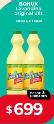 Supermayorista Vital Bonux lavandina original oferta
