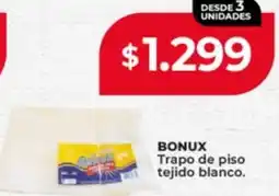 Supermayorista Vital Bonux trapo de piso tejido blanco oferta