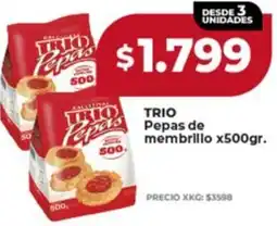 Supermayorista Vital Trio pepas de membrillo oferta