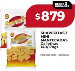 Supermayorista Vital Suavecitas / mini mantecadas galletitas oferta