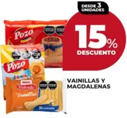 Supermayorista Vital Pozo vainillas y magdalenas oferta