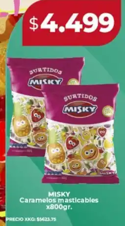 Supermayorista Vital Misky caramelos masticables oferta