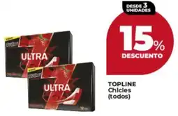 Supermayorista Vital Ultra topline chicles todos oferta