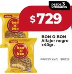 Supermayorista Vital Bon o bon alfajor negro oferta