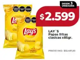 Supermayorista Vital Lay's papas fritas clasicas oferta