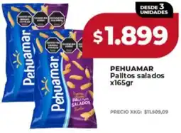 Supermayorista Vital Pehuamar palitos salados oferta