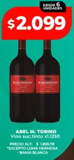 Supermayorista Vital Abel m. torino vino suc.tinto oferta
