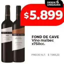 Supermayorista Vital Fond de cave vino malbec oferta