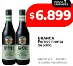 Supermayorista Vital Branca fernet menta oferta
